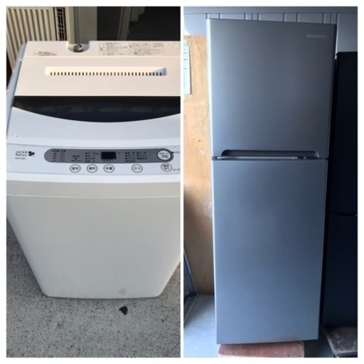【新生活応援】単身向け　冷蔵庫・洗濯機セット　Panasonic\u0026DAEVOO