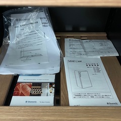 ☆希少　美品　大容量ワインセラー　Dometic ドメティック　2009年製　完動品　鍵2個　CS200D 木目の画像