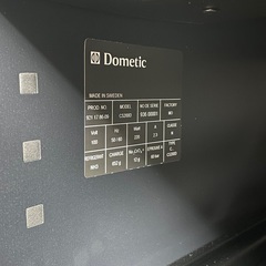 ☆希少　美品　大容量ワインセラー　Dometic ドメティック　2009年製　完動品　鍵2個　CS200D 木目の画像