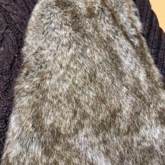 フェイクファーベストの画像