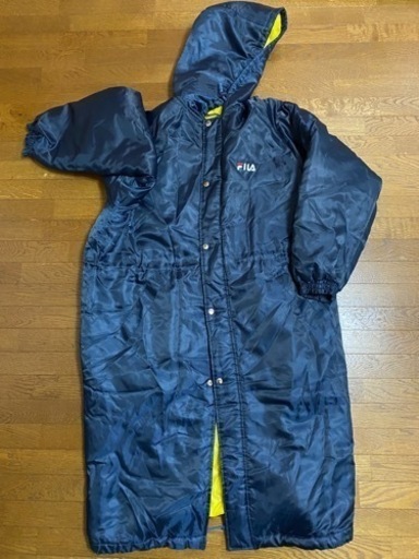 FILA  ベンチコート フード付き  Lサイズ