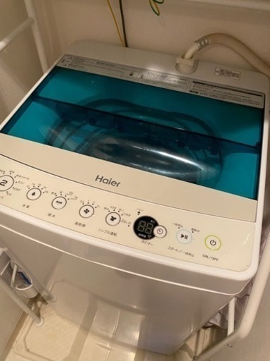【お譲り先決定しました】＊2019年製Haier4.5kg洗濯機〜2/9迄