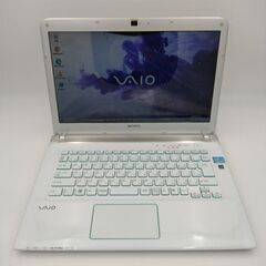 SONY VAIO corei3 メモリ4G HDD500G 14インチ Webカメラ CD/DVD読み