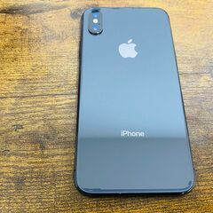 最終値段、早い者勝ち【美品】iPhone X Space Gray 64 GB SIMフリーの画像