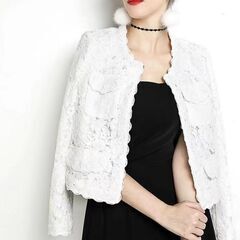 【配送・直接引渡OK】新品　A101-2レディスレース ジャケッ...