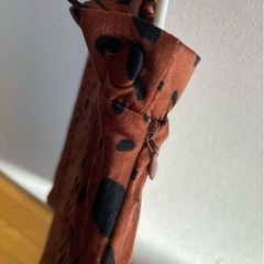 【うしろゴム】ヒョウ柄スカートの画像