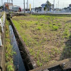 貸地 100坪 名草線沿い 調整区域 (現況：田)