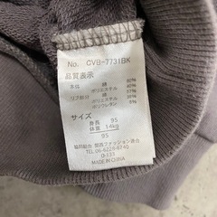 【美品♡】converse✰パーカー95サイズの画像