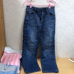 GUストレートデニムM