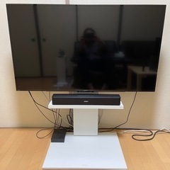 AQUOS50インチ＋テレビ台セット　保証4年以上付き。