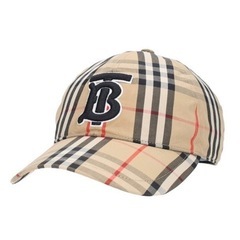 美品 バーバリーロンドン ベースボールキャップ イタリア製 帽子...