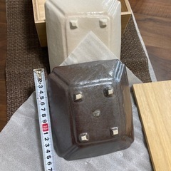 未使用　たち吉　角中鉢　2枚　皿の画像
