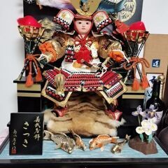 若武者飾り(さつき)