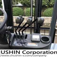 2.5トン　超ワイド　サイドシフト　ディーゼル　フォークリフト　関東輸送無料(条件有)　希少3.5ｍマスト　トヨタ　軽油　2.5ｔの画像