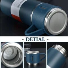 【配送・直接引渡OK】J56ステンレス　未使用品　 魔法瓶 水筒3点セット 真空断熱マグカッグボトル タンブラーの画像