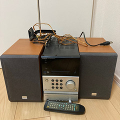 受取予定者決まりました【ジャンク】onkyo CDMDコンポ