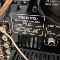 受取予定者決まりました【ジャンク】onkyo CDMDコンポの画像