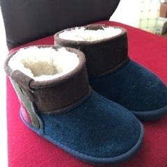 【再々値下げ！未使用品】ムートンブーツ・14.５センチ