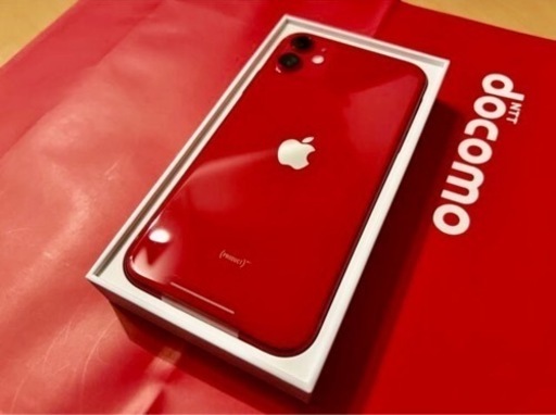 【sold out】 iPhone11 レッド 赤 64GB docomo SIMロック解除済