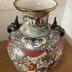 九谷焼　骨董品　壺