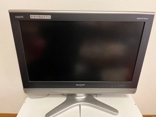 【決まりました】テレビ　26インチ