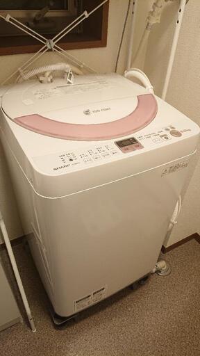 【決済前にメッセージください】洗濯機 (SHARP ES-GE60N)
