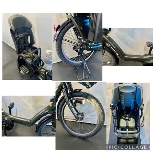 関東全域送料無料 保証付き 電動自転車 ヤマハ パスキスミニ 20インチ 8.7ah 3人乗り デジタル