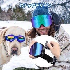 スキーゴーグル スノーボード 柱面 180°広視野の画像