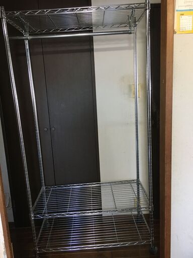 メタルハンガーラック中古ですが