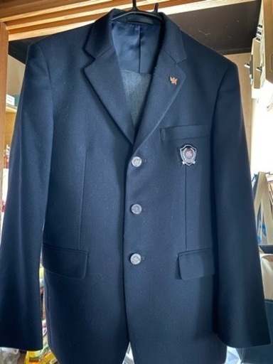 秋田県立五城目高校　男　制服上下