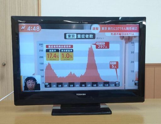 TOSHIBA 東芝 レグザ 32A1S 32インチ 液晶テレビ リモコン付 動作確認済