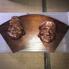 USED  お面　工芸品！ 