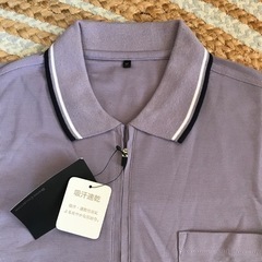 未使用☆メンズMシャツ吸汗速乾パープル