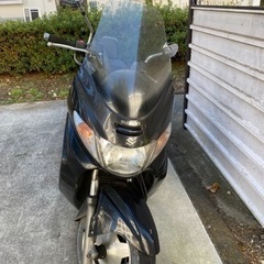 【0円】バイク　スカイウェイブ　ジャンク車の画像