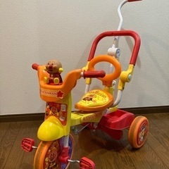 アンパマン　折りたたみ三輪車　オールインワン　+F アンパマン