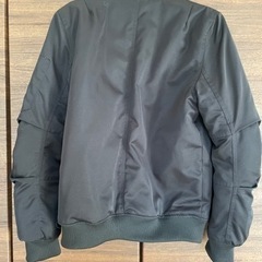 MA-1 中綿入ブルゾンジャケットM ブラック　Le ciel clair (ルシェルクレール）の画像