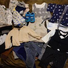 【60〜70センチ】ベビー服３２着､靴３足､まとめ売り！