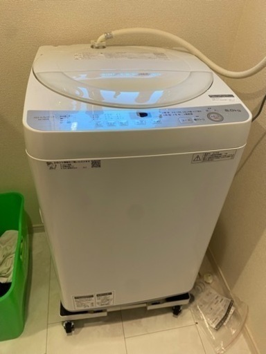 シャープ　洗濯機　2018年式　実働確認