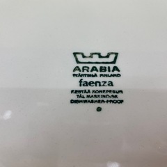 【愛品館江戸川店】ARABIA アラビア ファエンツァ プレート 1枚 ID102-024735-007の画像