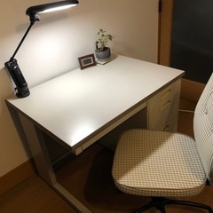 事務机セット　幅100cm