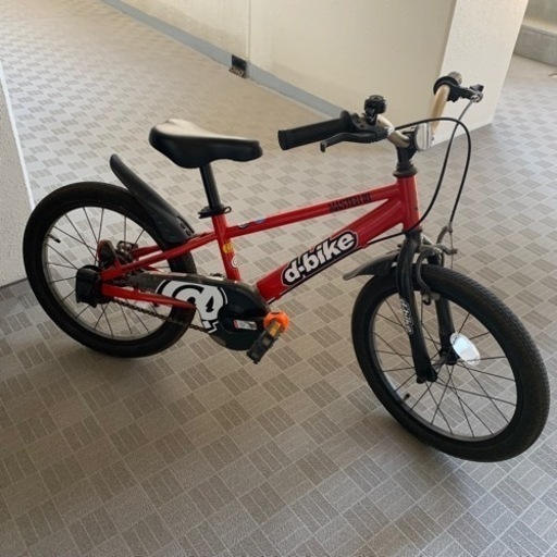 自転車18インチ美品　説明書補助輪つき