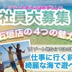 ダイビング・シュノーケリンググッズ・水着の販売のお仕事！の画像