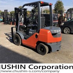 2.5トン　ディーゼル　フォークリフト　低稼働　関東輸送費無料(条件有)　下取り試乗歓迎　2.5t　軽油の画像