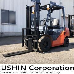2.5トン　ディーゼル　フォークリフト　低稼働　関東輸送費無料(...