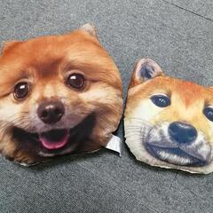 犬のクッション2set