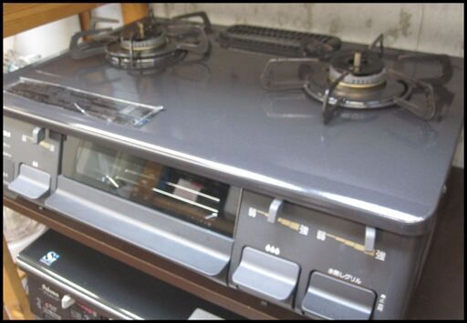 新生活‼9900円 パロマ ガスコンロ ガステーブル 2017年製 都市ガス IC-N86B-R