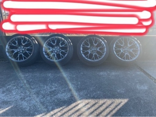 レクサス GSF純正ホイール BBS製 鍛造‼️