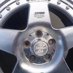 ホイール４本セット。オフロードにクロカンに。ムラーノハリアーcx5cx8crvの画像