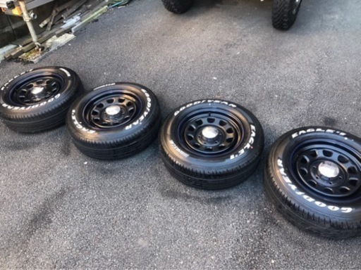 ★2021年製グッドイヤーナスカー★ホワイトレター★215/65R/16C★