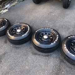 ★2021年製グッドイヤーナスカー★ホワイトレター★215/65R/16C★